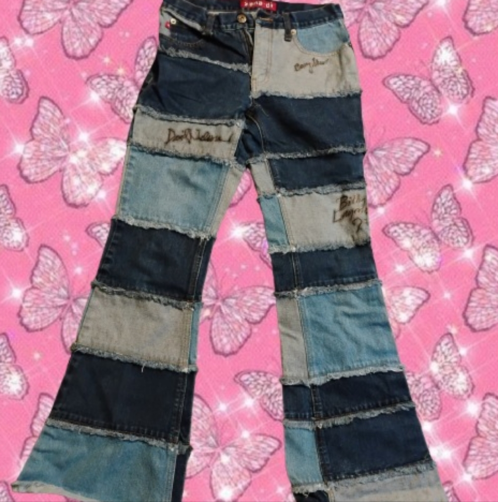 Zana Di Patchwork Jeans 💙 🤍